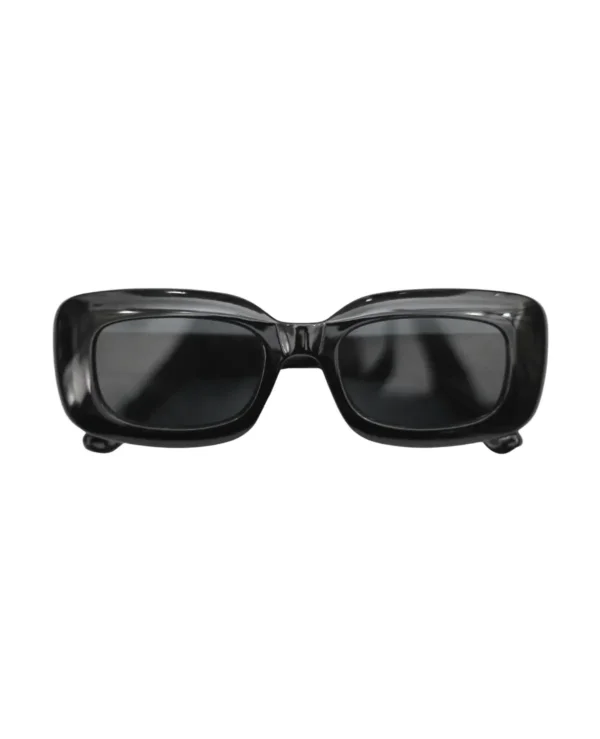 Raven | Bold Rectangular Sculpted Sunglasses