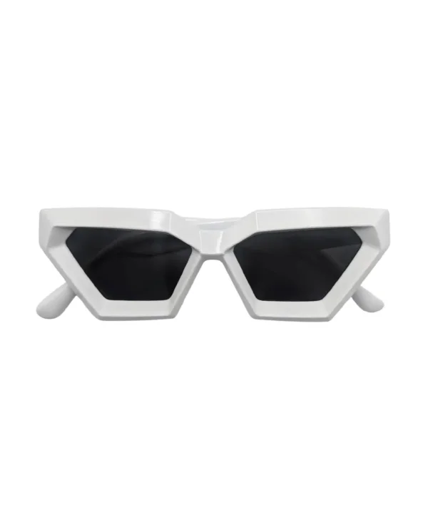 Titan | Thick Hexagonal Cat-Eye Sunglasses