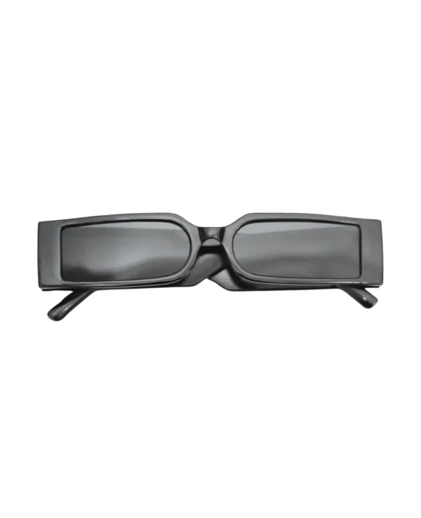 Noir | Ultra-Slim Rectangular Sunglasses