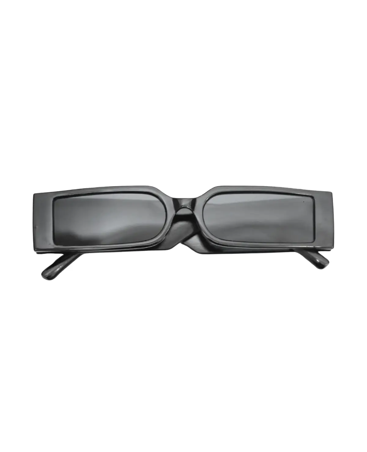 Noir | Ultra-Slim Rectangular Sunglasses