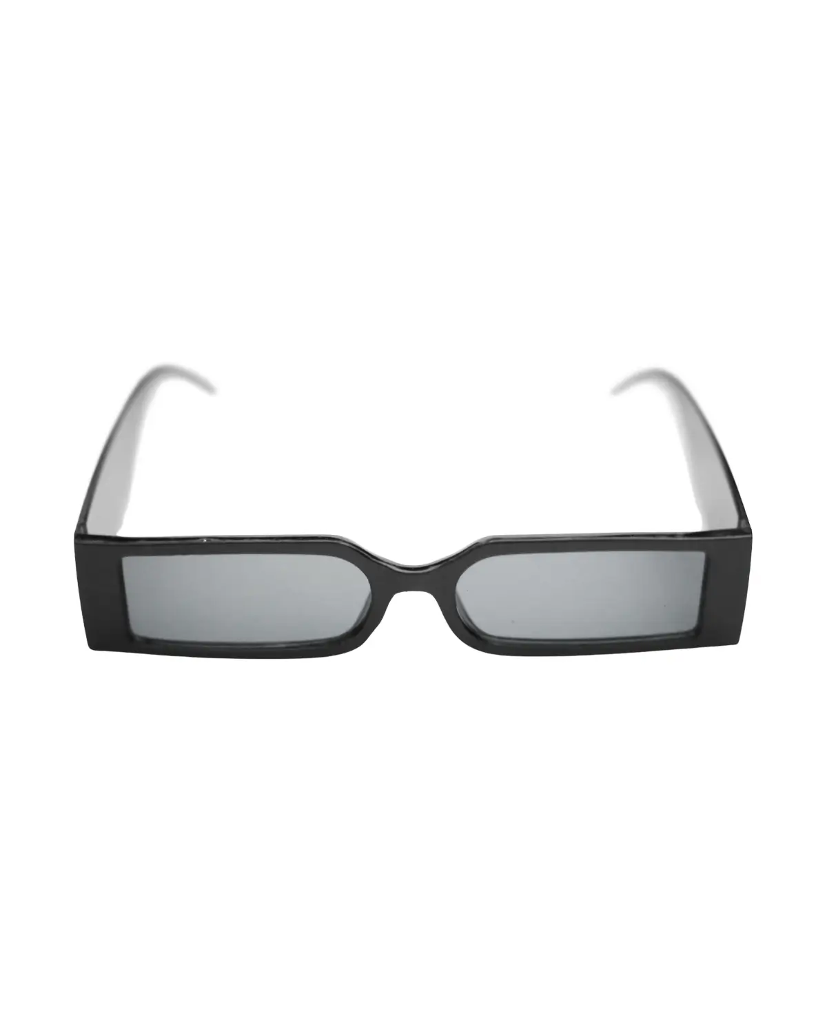 Noir | Ultra-Slim Rectangular Sunglasses - Image 2