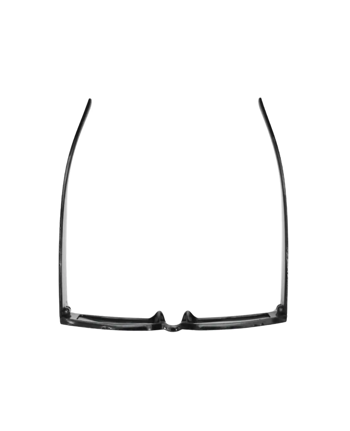Noir | Ultra-Slim Rectangular Sunglasses - Image 8